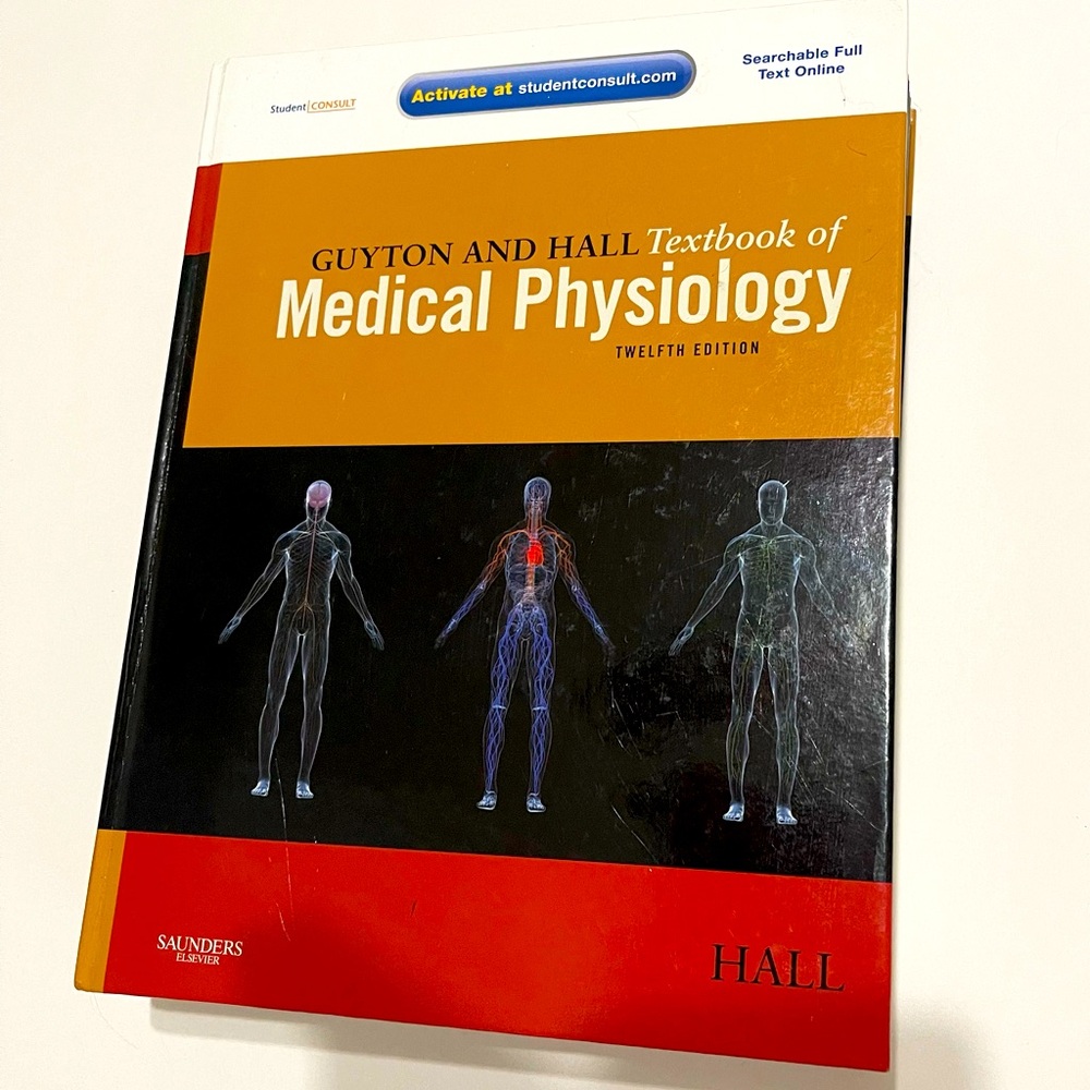 Textbook Guyton and Hall Textbook of Medical Physiology Twelfth Edition